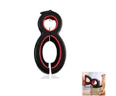 GNAUMORE Apriscatole a Mano 6 in 1,Apribottiglie Birra Multifunzione,Apriscatole 6 in 1,Apriscatole e Apriscatole per Barattoli,Apribarattoli Universale per Apertura per Donne,Artrite Gli Anziani