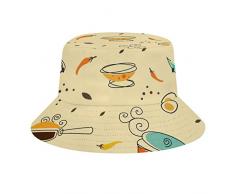 Cappelli A Secchiello Cucina Fornello Cappello Cappello da Sole per Uomini Donne