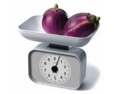 Laica KS2001 Bilancia da Cucina Meccanica con piatto, 10 kg, bianco, plastica