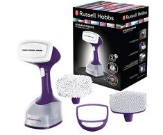 Russell Hobbs Ferro da Stiro Verticale, 1650 W, Vapore continuo 11 min a 25 g/min, Serbatoio 260 ml, 3 Accessori inclusi (pelucchi, delicati e rivestimenti), 25600-56