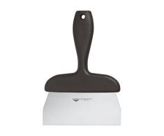 Paderno 18520-15 Spatola Triangolare, Pratica e Maneggevole per Cucina, Pizzeria e Pasticceria, in Acciaio Inox e Polipropilene, 15 cm