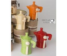 Bomboniera barattolo a forma di macchinetta del caffe moka con cucchiaio cucchiaino