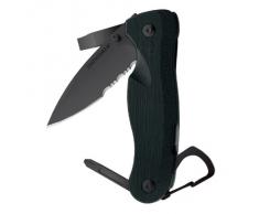 Leatherman Crater c33Tx - Coltello a serramanico multiuso, colore: Nero