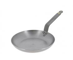 DE BUYER DB5611-24 B Element Padella Omelette, 24 cm, Ferro