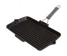 STAUB Bistecchiera, Ghisa, Nero, Rettangolare