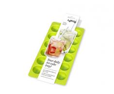 Lekue - Vassoio per cubetti di ghiaccio, materiale: plastica, colore: verde