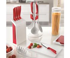 Guzzini Grattugia Kitchen Active Design, Rosso, 19.4 x 8 x h9.4 cm