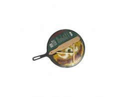 ILSA Crepiera bretone ghisa conacc cm32 Pentole e Preparazione Cucina, Acciaio Inossidabile