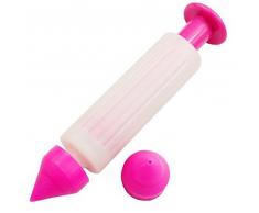 1PC silicone strumenti beccucci per decorazione torta biscotto pasticceria siringa crema al cioccolato piastra penna per cupcakes