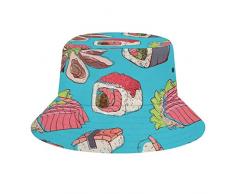 Cappelli A Secchiello Cucina Giapponese Modello di Sushi Cappello Cappello da Sole per Uomini Donne