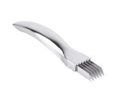 VOBOR Coltelli per Cipolla Coltelli per Aglio Coltello Affettatrice Affettatrice per cipolle Scallion trituratore per verdure cipolle verdi