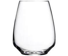 Bormioli Luigi Atelier Set Bicchieri Riesling, Vetro Sonoro, Trasparente, 40 cl, 6 Pezzi