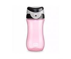 Chicco Travel Cup, Tazza per Bambini 2 Anni, Pratica Apertura, Beccuccio Integrato, Chiusura Ermetica, Facile da Trasportare, Capacità 350 ml, Rosa