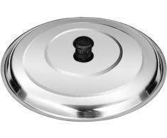BAZAC Coperchio per pentola in acciaio inox, multifunzione, accessorio per la casa, decorazione per feste, 70 cm