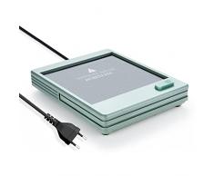 Scalda caffè e scaldatazze Tazza per Bevande da 18 W per Tazze elettriche, Piatto scaldacaffè con spegnimento (GREEN)