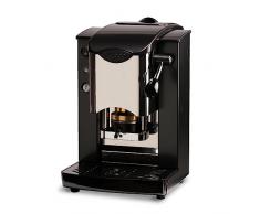 FABER COFFEE MACHINES | Modello Slot Inox | Macchina caffe a cialde ese 44mm | Pressacialda in ottone regolabile (NERO | NERO)