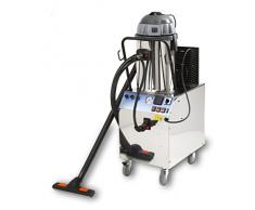 EOLO Sistema pulente professionale multifunzione MOTOR VAPOR LP07 RA _Aspirapolveri, Aspiraliquidi Aspirasolidi con generatore di vapore professionale a ricarica automatica e getto di acqua/detergente pretrattante