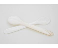 MADRE DI CUCCHIAI PERLA CUCCHIAIO UOVA MADREPERLA CAVIALE UOVA POSATE PESCE MARMELLATA + BRILLIBRUM FLYER