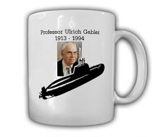 Professor Ulrich Gabler 1913 – 1994 Deutsche costruzione navale ingegnere U-Boot sviluppatori Portrait Foto – tazza da caffè # 13240