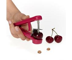 Metaltex Snocciola Ciliegie Lady Cherry”, Colore Argento