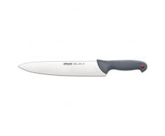 Arcos Serie Colour Proof - Coltello da Chef Coltello da Cucina - Lama Acciaio Inossidabile Nitrum 300 mm - Manico Polipropilene Coperto da Elastomer Colore Nero