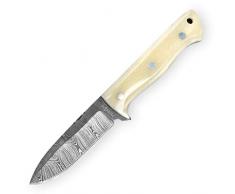 Coltello da Caccia Perkin Damasco con Fodero Sharp SK700