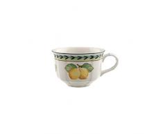Villeroy & Boch French Garden Fleurence Tazza da tè, 200 ml, Altezza: 6 cm, Porcellana Premium, Bianco/Multicolore