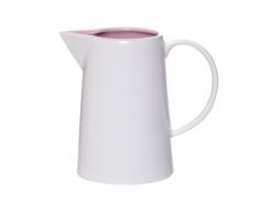 Karlsson PT2222LP Caraffa Sweet & Spicy Bianco Opaco e Rosa Cipria