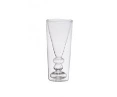 Bitossi Home BHV12674 Set 2 Bicchieri Liquore, in Vetro Borosilicato Doppia Camera