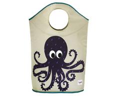 Portabiancheria 3 Sprouts - Contenitore con manici per biancheria