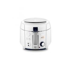 DeLonghi F38436 RotoFry Friggitrice, 1800 W, 1.5 Litri, Plastica, Bianco