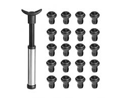 CDIYTOOL 30Pcs tappi per vino e pompa per vino sottovuoto, tappi per vuoto riutilizzabili per pompe per vino per la cucina domestica strumenti per bottiglie di vino