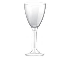 Sommelier Collection Confezione Bicchieri Acqua/Vino + STEM, Trasparente, Confezione da 6