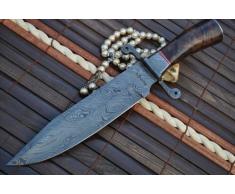 Perkin Coltello da Caccia Damasco Lame e coltelli US45