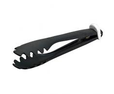 PIAZZA - Pinza Cucina Multiuso in Nylon 23cm, Pinze di Alta Qualità e Resistente al Calore, Molla per Barbecue, Hamburger, Pasta, Spaghetti, Dessert, Decorazione, Insalate, Verdure, Condimenti