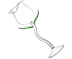 UPKOCH Fiore Di Rosa Bicchieri Di Vino Bicchiere Di Vino Rosso Creativo Bicchieri Martini Tazza Calice Vino Cocktail Bicchiere Di Succo Di Liquore Titolare Per La Festa Di Nozze