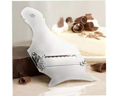 BYFRI Acciaio Inossidabile Affettatartufi con Djustable per Verdure, Tartufo Formaggio Affettatrice Rasoio per Laglio, Cioccolato Tartufo Shaver