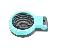 Fezf 1 PCS multifunzione affettatrice tagliauovo taglio di uova acciaio inossidabile tagliauova in acciaio inox uova in acciaio inox acciaio inossidabile tagliauova taglia uovo sode