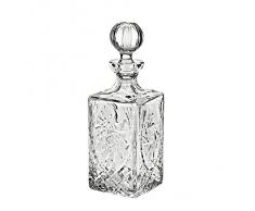 Caraffa, decanter "Schleuderstern", 1000ml, trasparente, cristallo, stile moderne (GERMAN CRYSTAL powered by CRISTALICA)