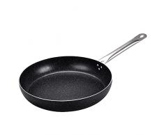 Moneta Etnea Pro Padella 36 cm, manico inox, Nero