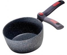 Moneta Facile Casseruola con Manico Pieghevole, Alluminio, Rosso, 20 cm