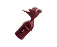 Alessi Fischio di ricambio per uccelli per piano cottura Bollitore [pacco da 1, rosso]