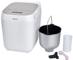 Panasonic SD-ZP2000WXE Macchina per il Pane Automatica Croustina, Pane Croccante, 18 programmi, Rivestimento Cestello in Ceramica, Bianco