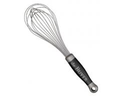 De Buyer 2610.35 - Frusta professionale, Cavi in acciaio INOX, Manico in plastica, 35 cm