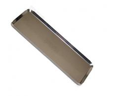 PWS Vassoio Acciaio Inox Rettangolare CM 39 X 13 X 1 VETRINA Gastronomia MACELLERIA Esposizione Buffet
