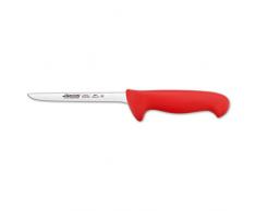 Arcos Serie 2900, Coltello Disosso, Lama Acciaio Inossidabile NITRUM 160 mm, Manico Polipropilene, Colore Rosso