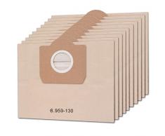 TOPHINON 10 Sacchetti Filtro di Carta 6.959-130.0 per Aspirapolvere Kärcher WD3 WD3P WD3 MV3 MV3P Premium Sacchi A2201 A2204 A2504 A2554 A2251 A2604 Aspirapolvere Accessorio Ricambio Paperbags