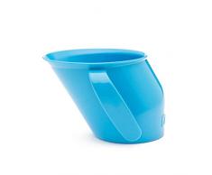 Doidy Cup – Tazza per Bambini – Particolare Design Obliquo – Due Manici – Ottima Tazza da Svezzamento per Latte, Acqua e Succo di Frutta – Per Bambini dai 3-6 Mesi (Blu)