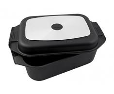 Karcher Rostiera in Alluminio Pressofuso 2 in 1, 8.7 litri, Include Coperchio e Guanti da Cucina, 41.5 x 25.5 cm