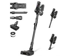 LEVOIT Aspirapolvere Senza Fili Potente, Per Allergie e Animali Domestici, Modalita Auto, 4 in 1 e 4 Strati HEPA Filtrazione di Scopa Elettrica Pieghevole, LED Display, 40 Min